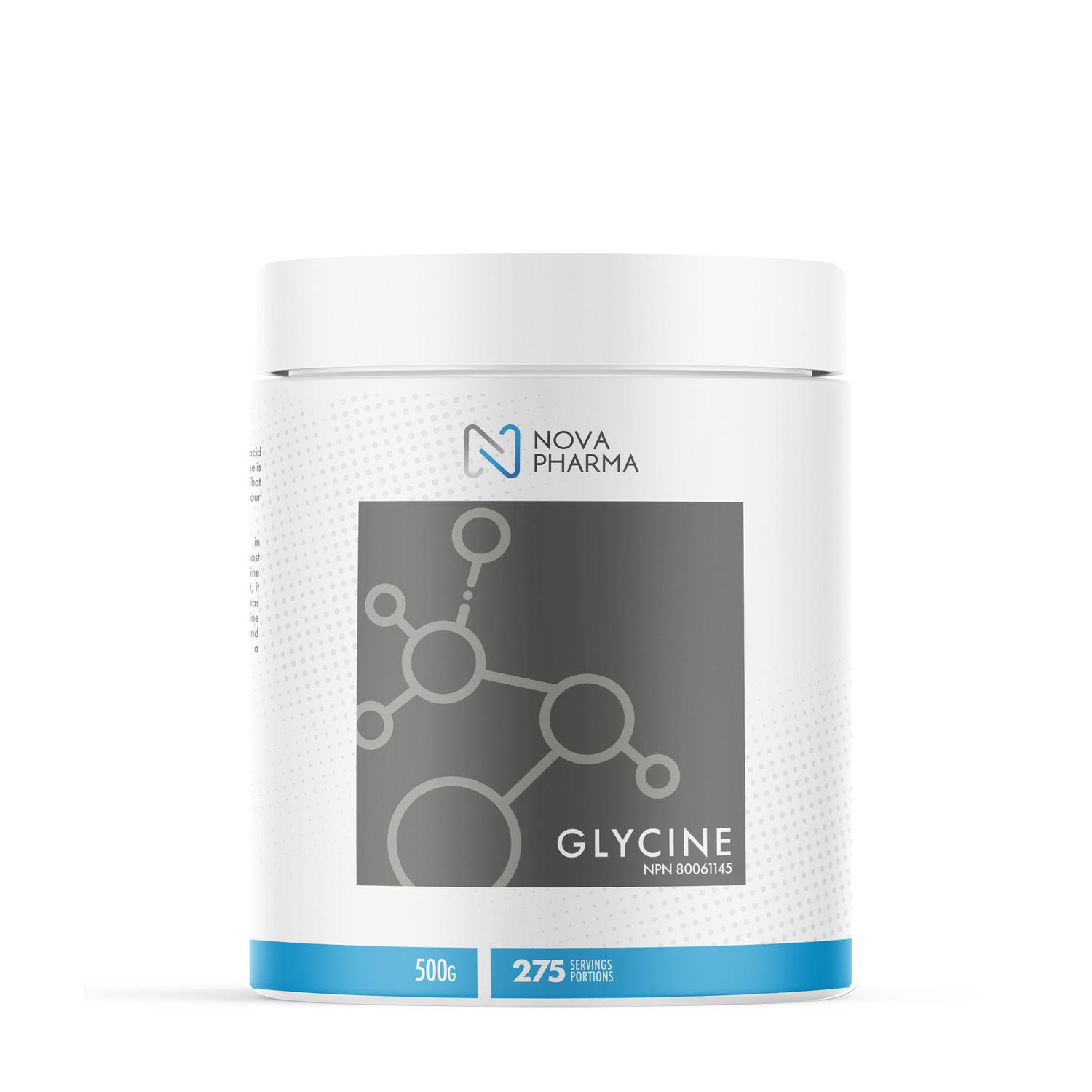 NOVA PHARMA SUPPLÉMENT DE GLYCINE 275 PORTIONS