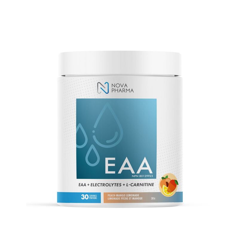 NOVA PHARMA EAA SUPPLÉMENT D&#39;ACIDES AMINÉS 30 PORTIONS