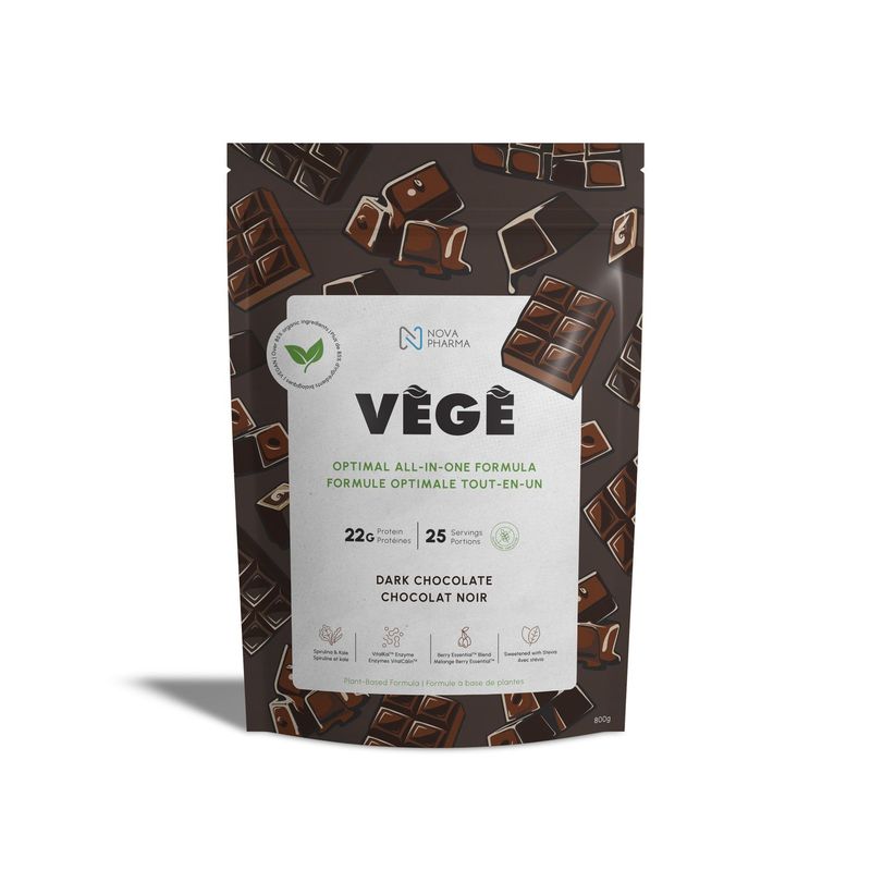 NOVA PHARMA VEGE PROTEINE VÉGÉTALE 25 PORTIONS