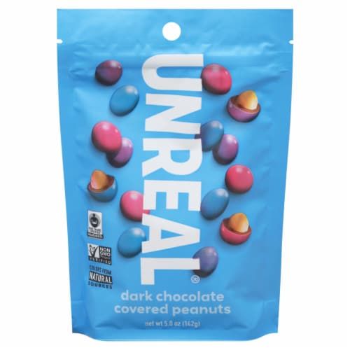 UNREAL MULTI-SERVE BAGS, Color: DARK CHOCOLATE ALMONDS 113G