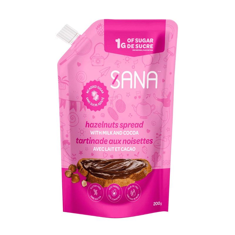 SANA HAZELNUT SPREAD 200G