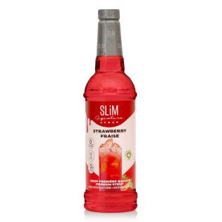 SLIM SYROPS 750 ML, Color: FRAISE