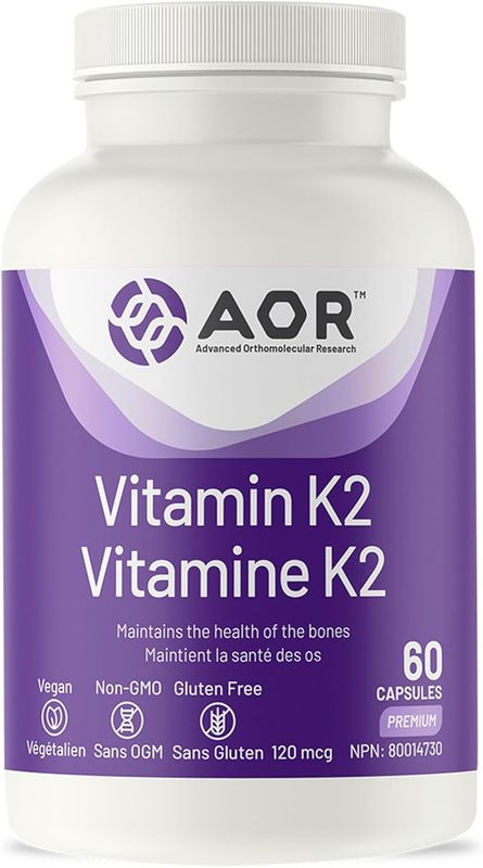 AOR VITAMIN K2 60 CAPSULES