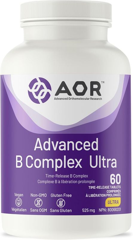 AOR ADVANCED B COMPLEX ULTRA 60 TABLETS