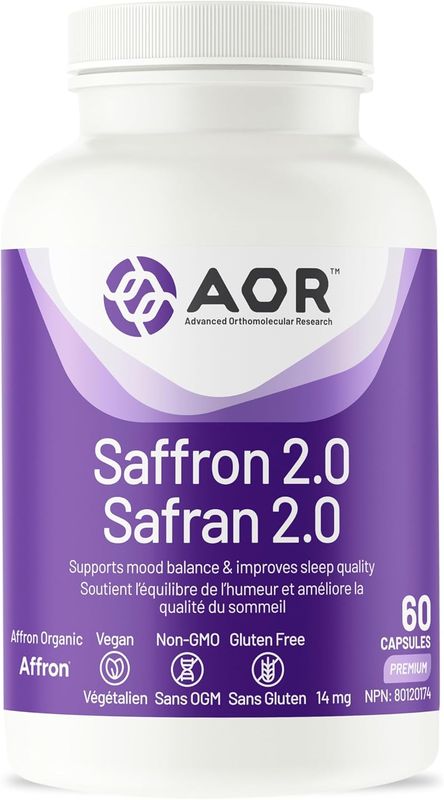 AOR SAFFRON 2.0 60 CAPSULES