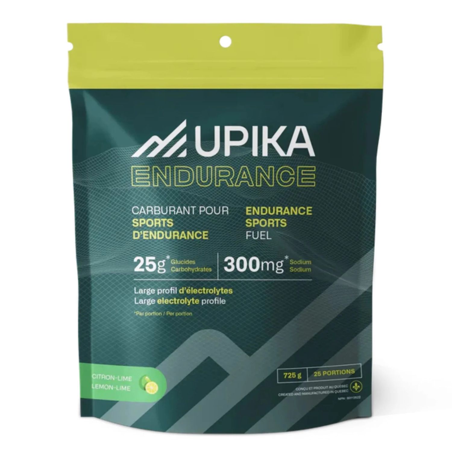UPIKA ENDURANCE, Color: CITRON-LIME