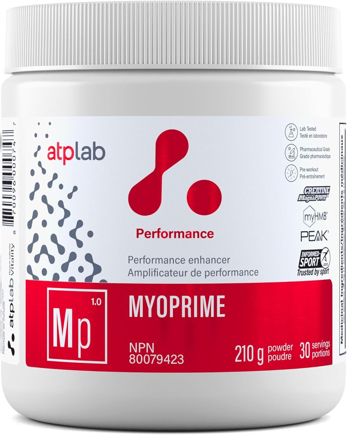 ATP LAB MYOPRIME, Color: FRAMBOISE