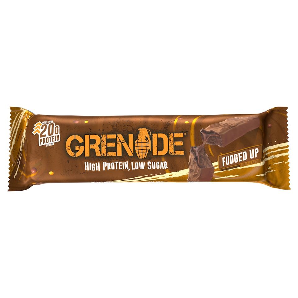 GRENADE BARRE PROTEINEE, Color: FUDGE UP