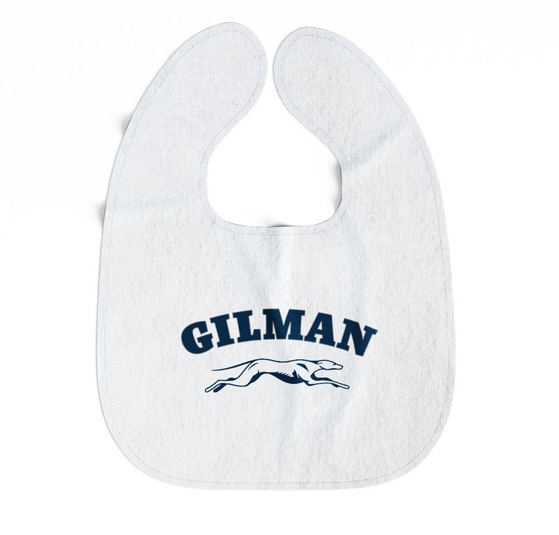 BIB WHITE WITH NAVY HOUND