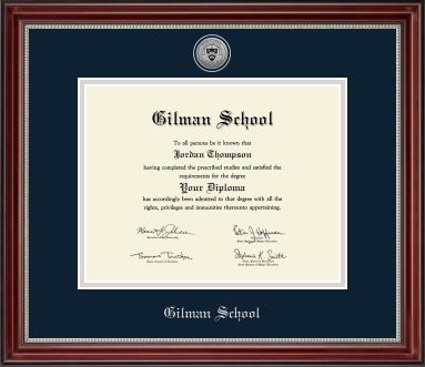 Diploma Frame Silver Beaded Kensington