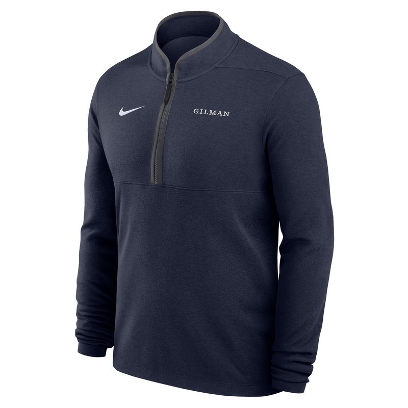 1/4 ZIP NIKE MENS NAVY DRI FIT