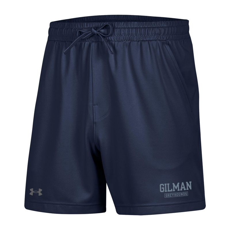 SHORTS MENS UA 5&quot; NAVY