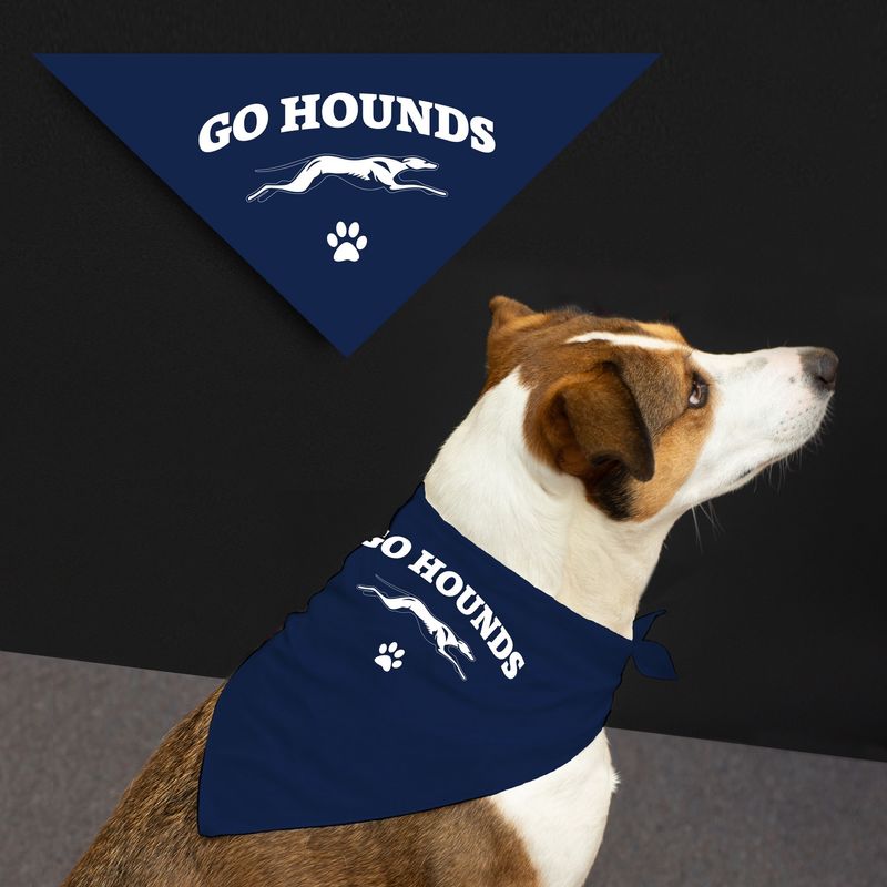 PET BANDANA NAVY LG