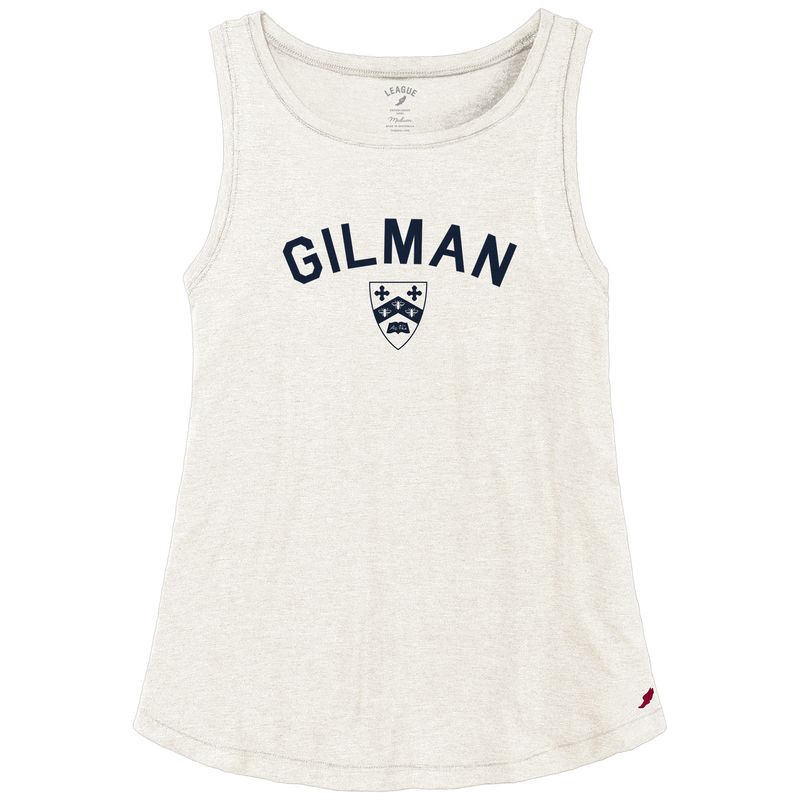 WOMEN&#39;S TANK TRAPEZE IVORY