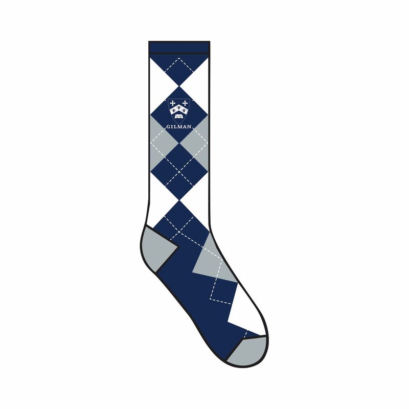 SOCKS DRESS ARGYLE MID CALF