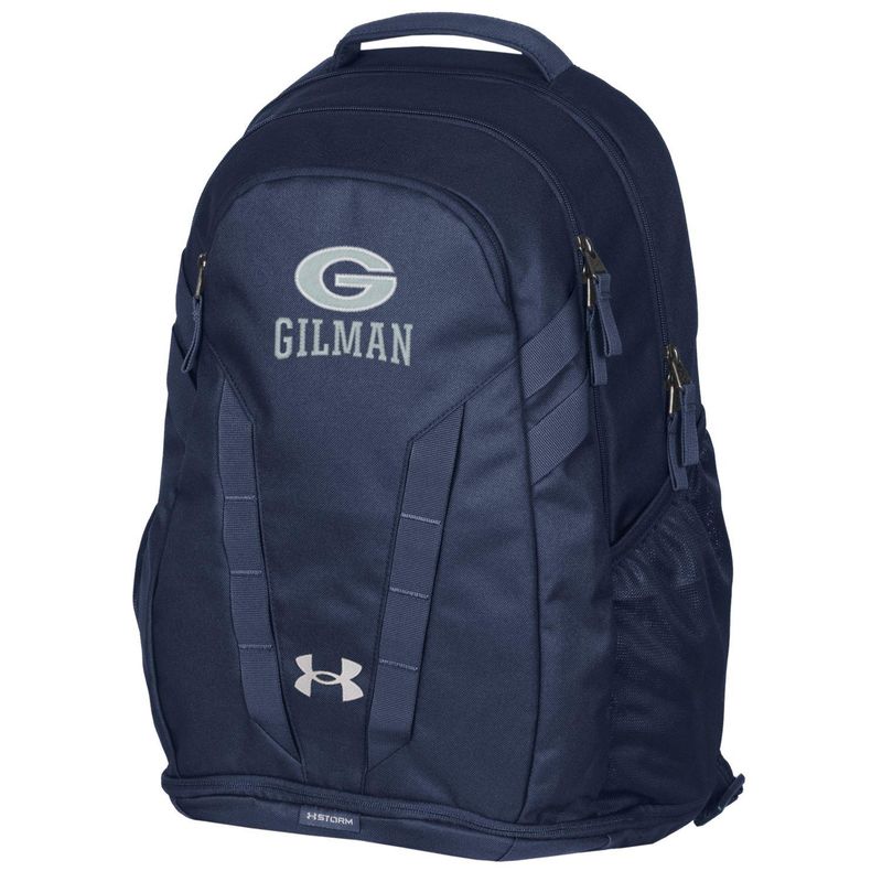 UA Hustle Backpack Navy