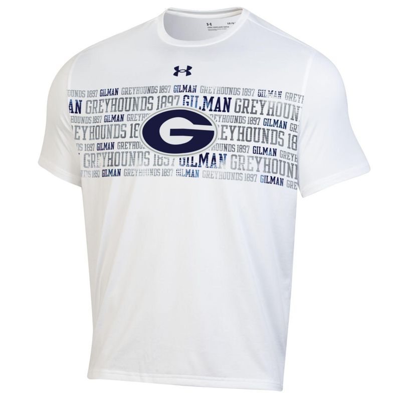 UA T-SHIRT MENS  S/S WHITE GAMEDAY G