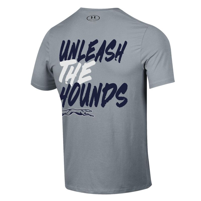 UA T-SHIRT  UNLEASH THE HOUNDS GREY