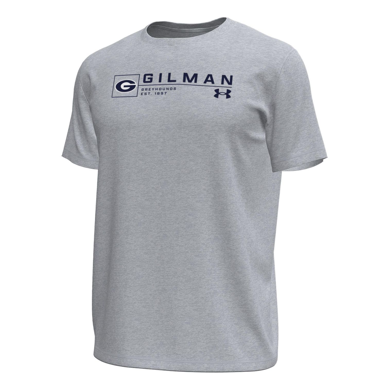 UA Tech Stretch T-Shirt S/S Adult Gray