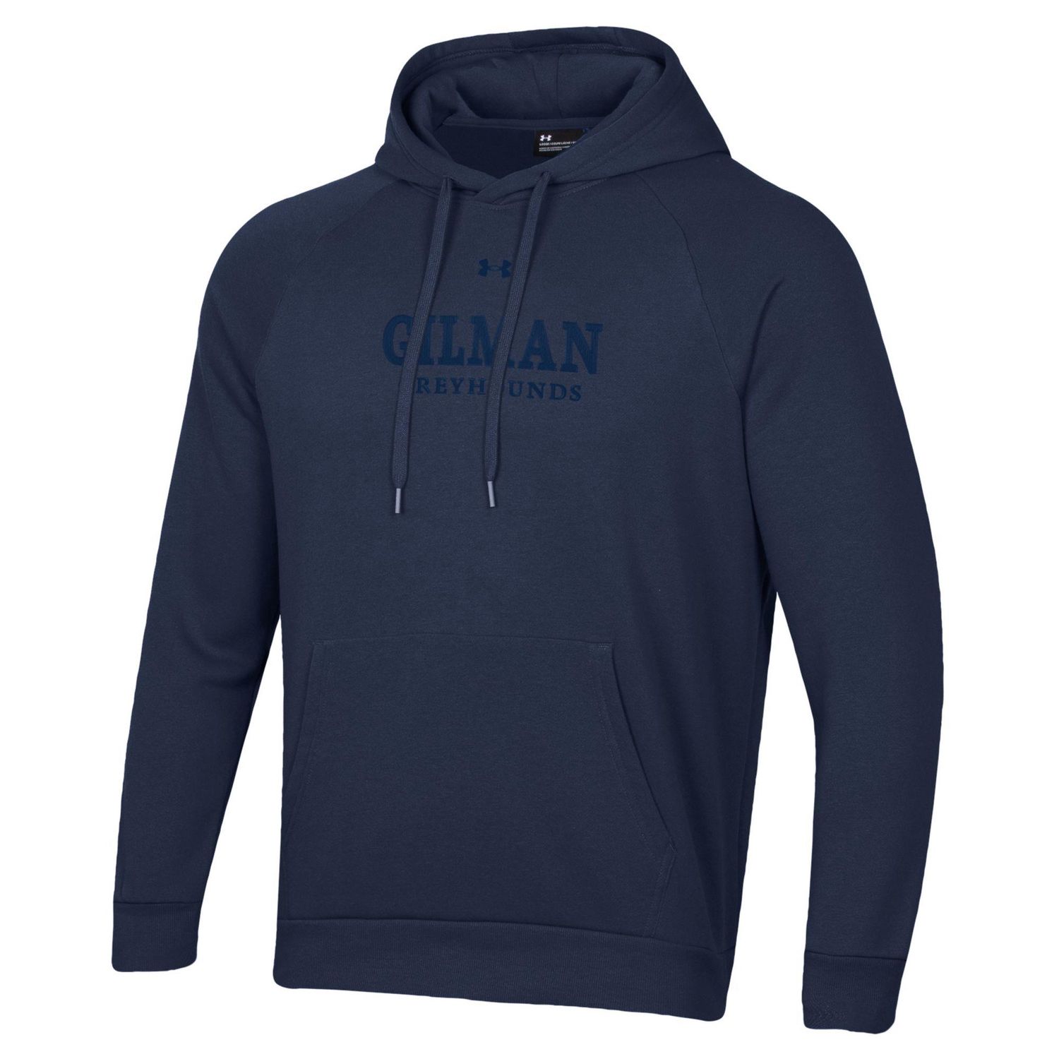UA All Day Hood Adult Navy Tone on Tone