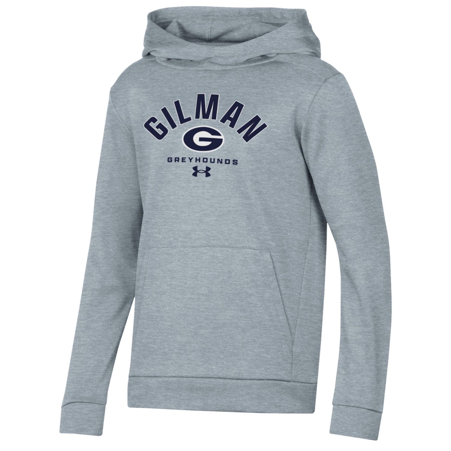 UA Fleece Hood Youth Gray