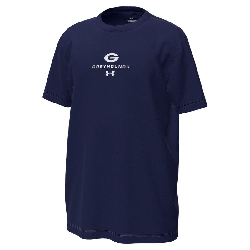 UA Tech Stretch T-Shirt S/S Youth Navy