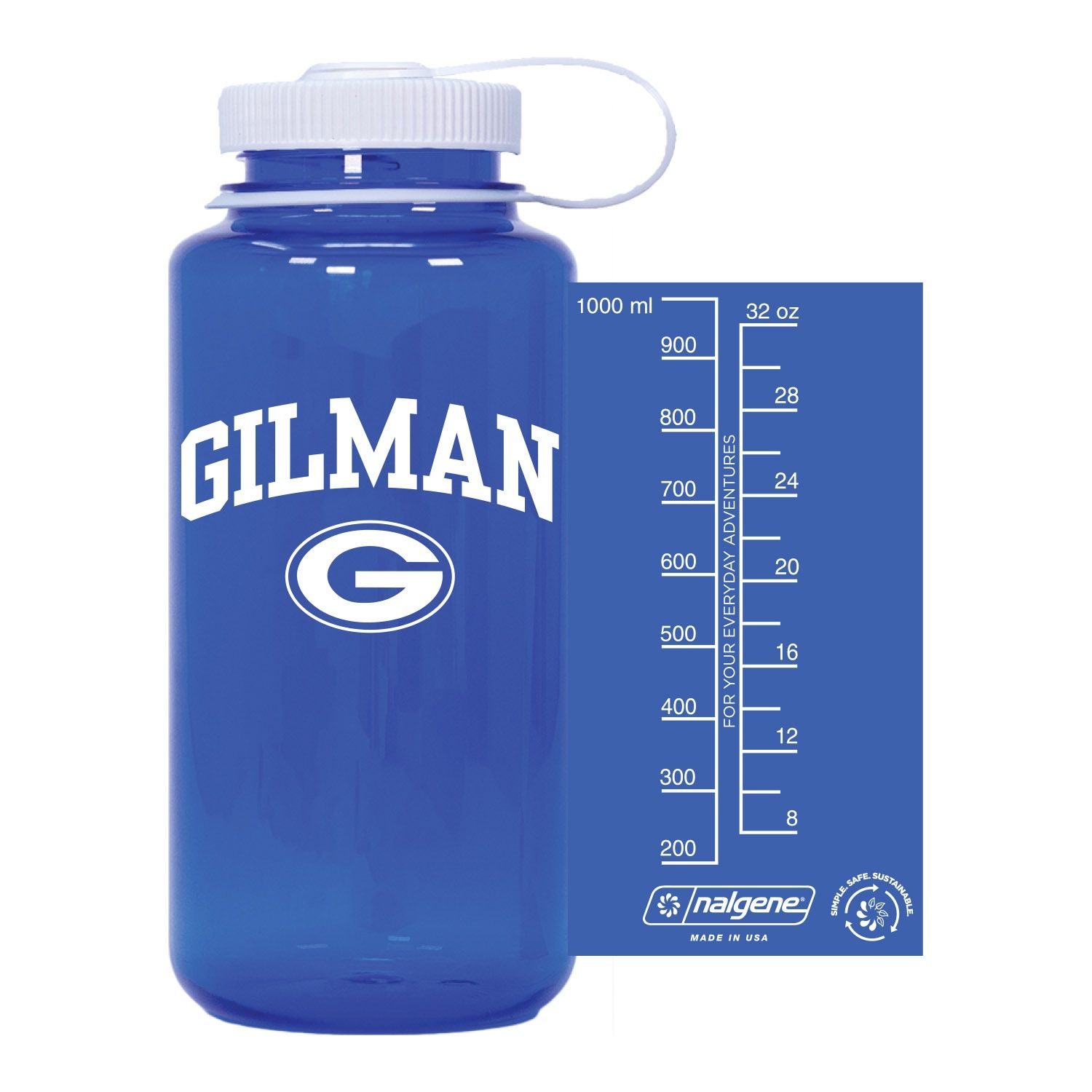 WATERBOTTLE NALGENE BLUE