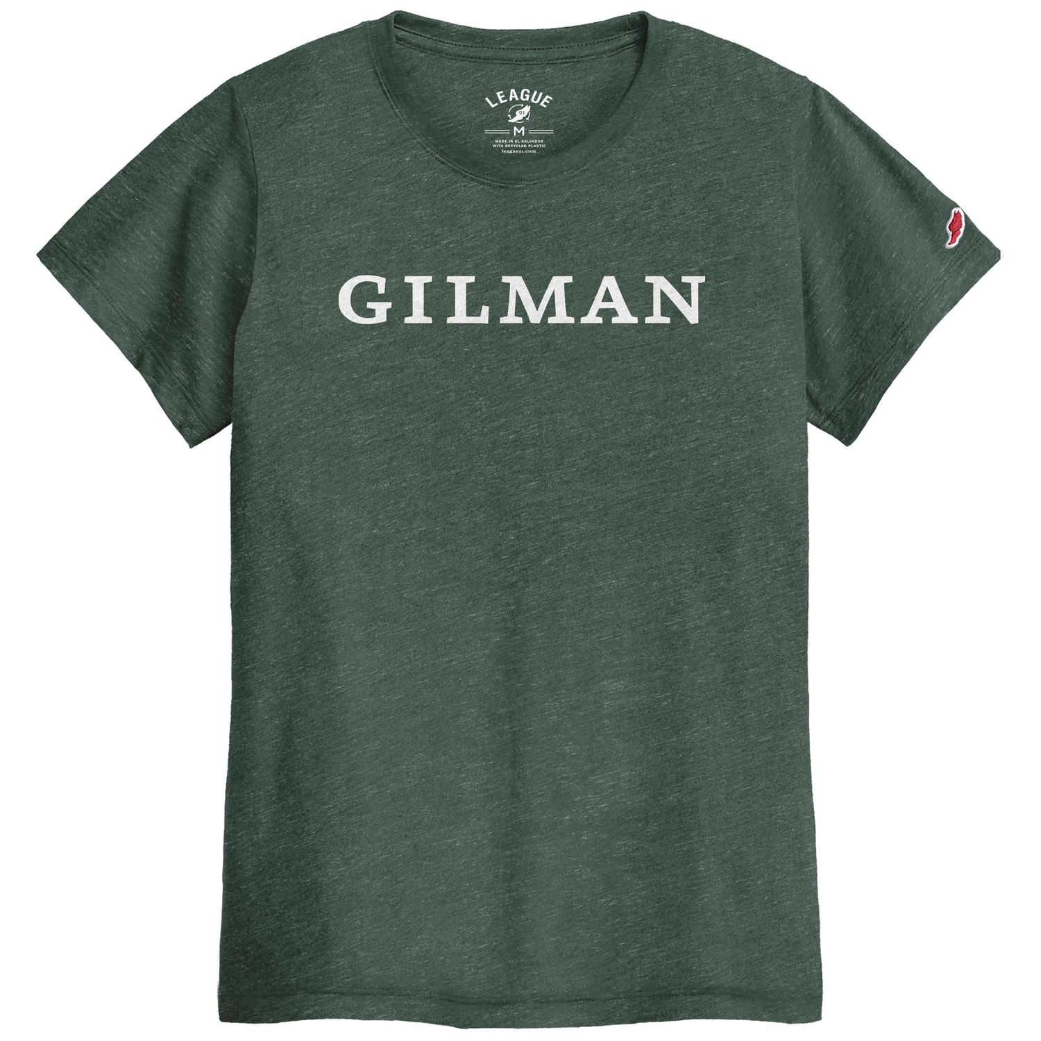 League L2 Ladies S/S Green Tee
