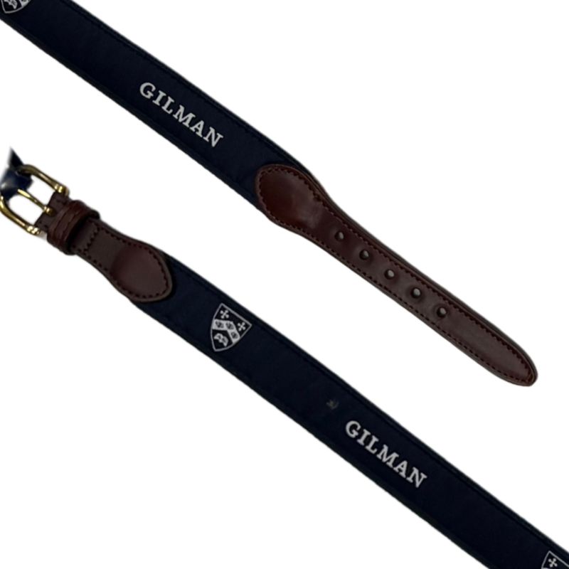 YRI BELT YTH NAVY WEB GILMAN/SHIELD