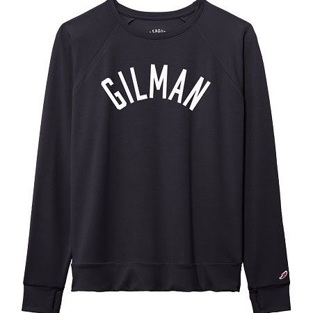 League L2 Ladies L/S Navy Crew Tee