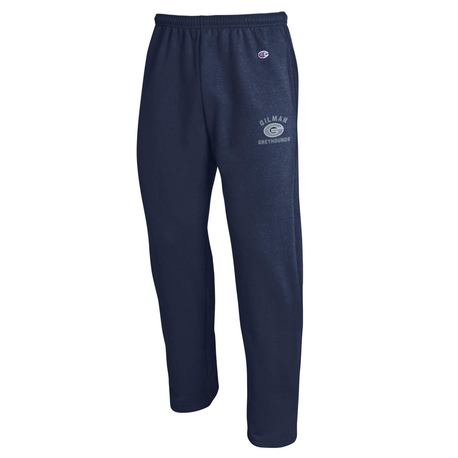 SWEATPANTS OPEN BOTTOM NAVY