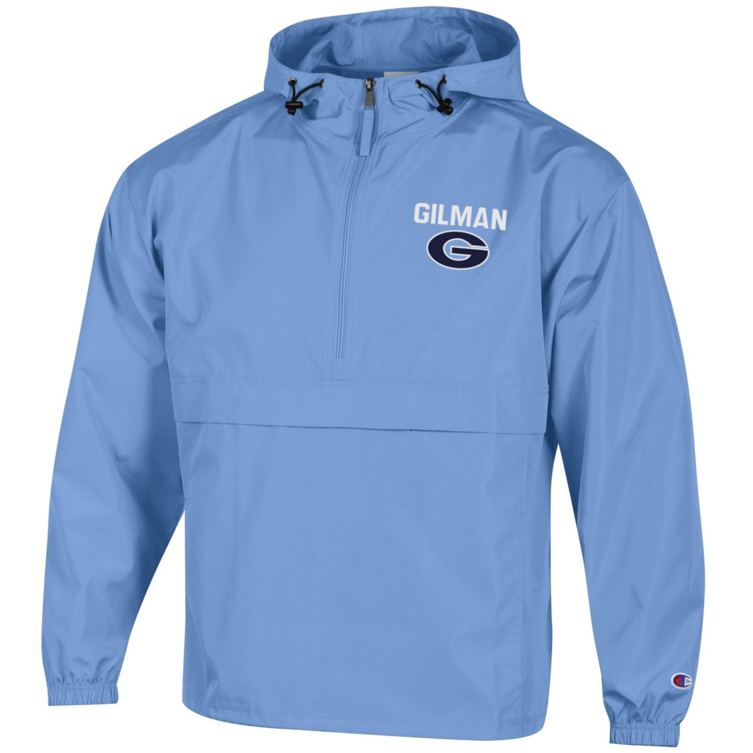 Champion Jacket Pack N Go Adult Light Blue