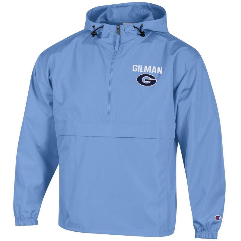 Champion Jacket Pack N Go Adult Light Blue