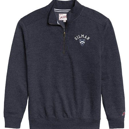 L2Brands  1/4 Zip Men&#39;s Navy Shield