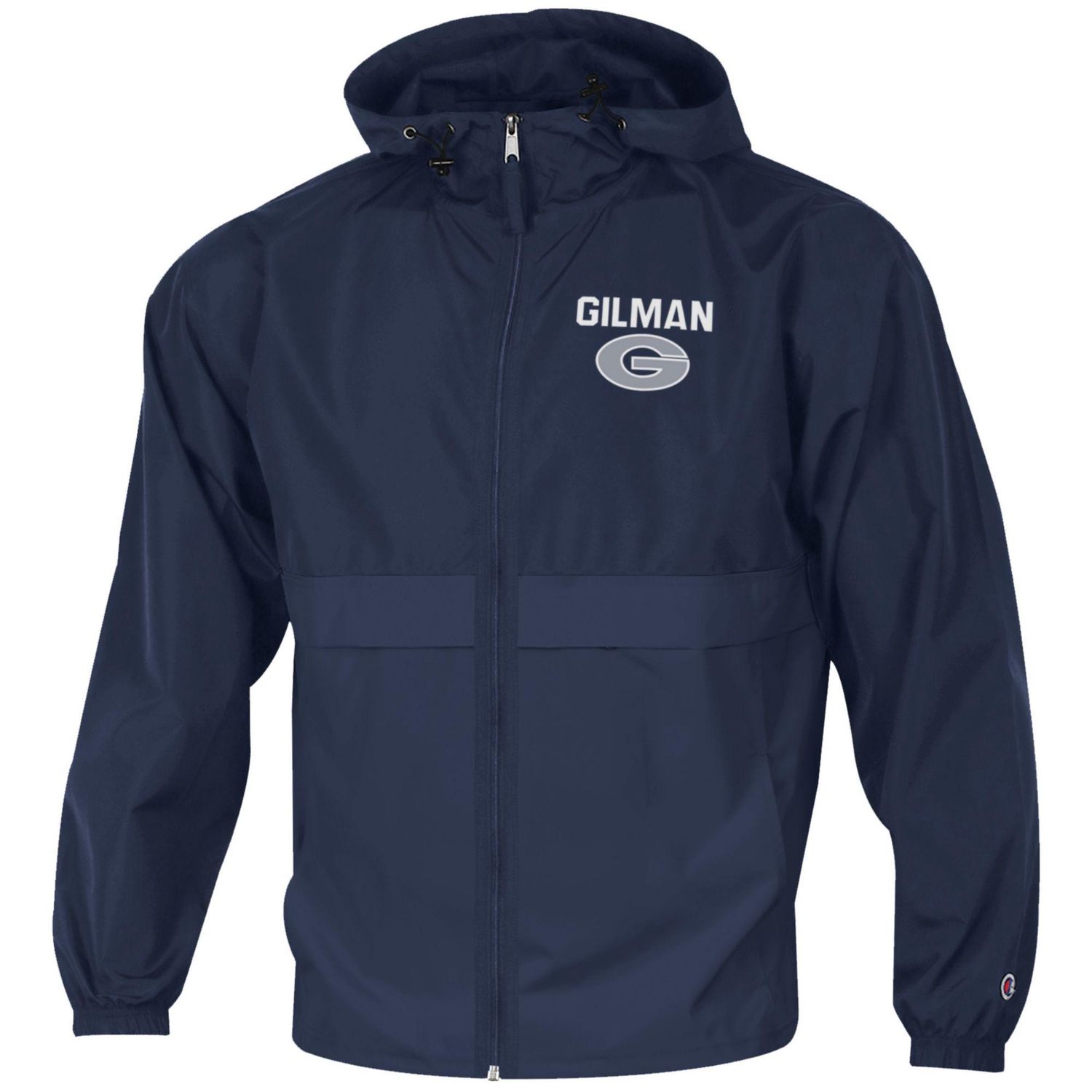 Champion Jacket Lightweight Full Zip Adult Navy