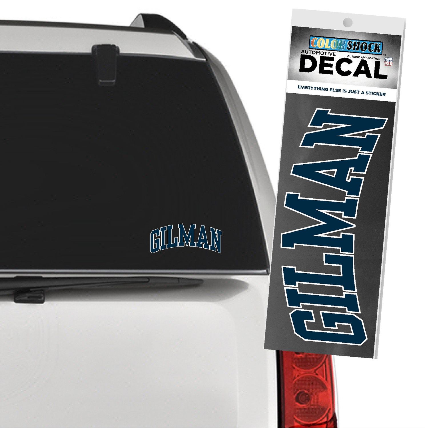 DECAL GILMAN Arched