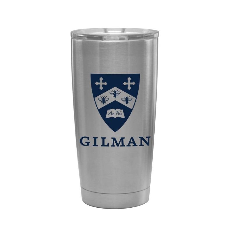 Tumbler 20 oz Stainless Steel Sliver