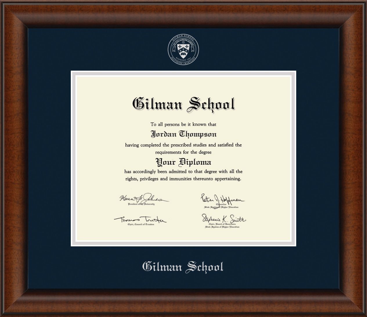 Diploma Frame Austin Wood