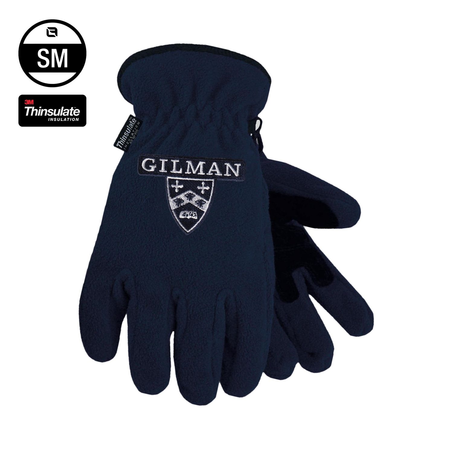 Logofit Peak-Glove w/ 3M Thinsulate Navy ,  SIZED
