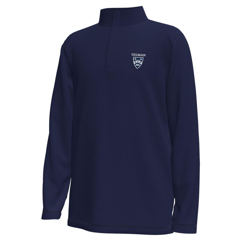 UA 1/4 Zip YTH Motion Midnight Navy
