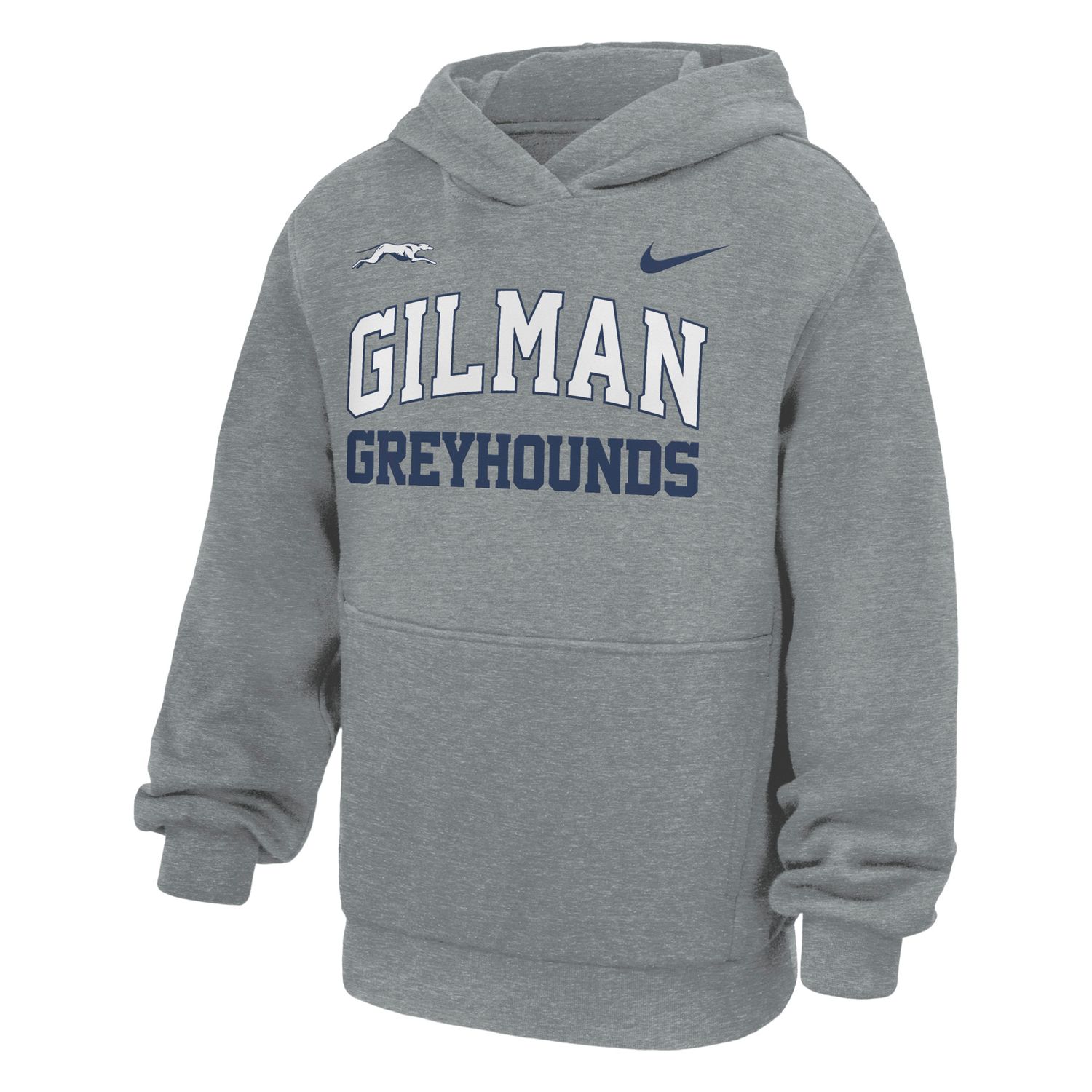 Nike Youth Club Fleece Hood Grey