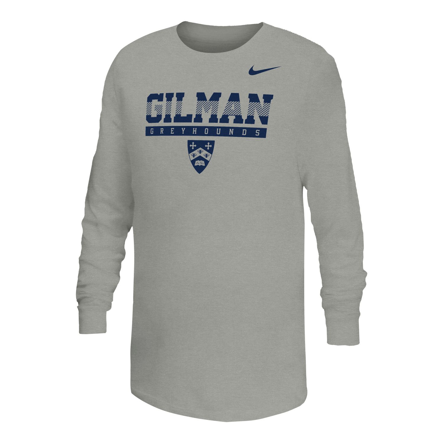 NIKE Youth Legend Long Sleeve T-Shirt Grey