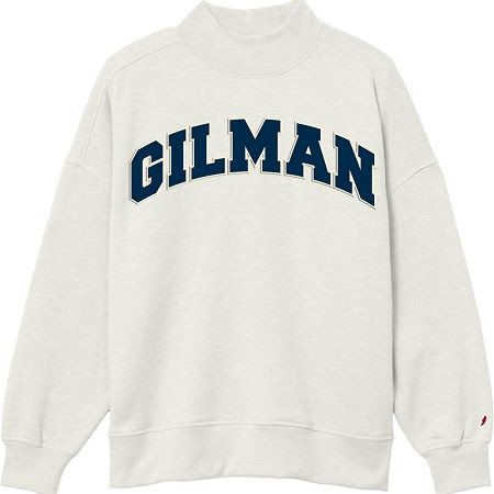 L2 Mock Neck Womens Oatmeal Ivory