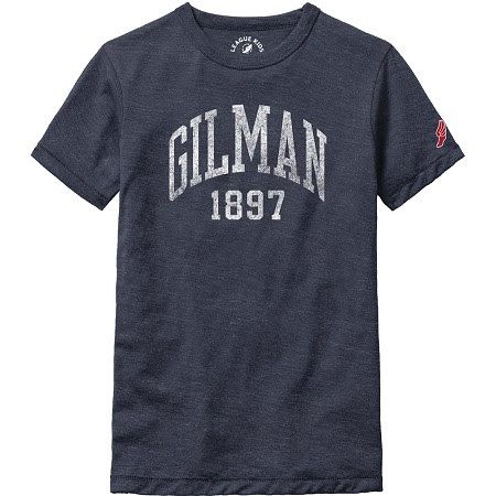 L2 Youth Victory Falls Tee Heather Navy