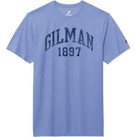 L2 Mens Powder Blue Jersey Slub Tee