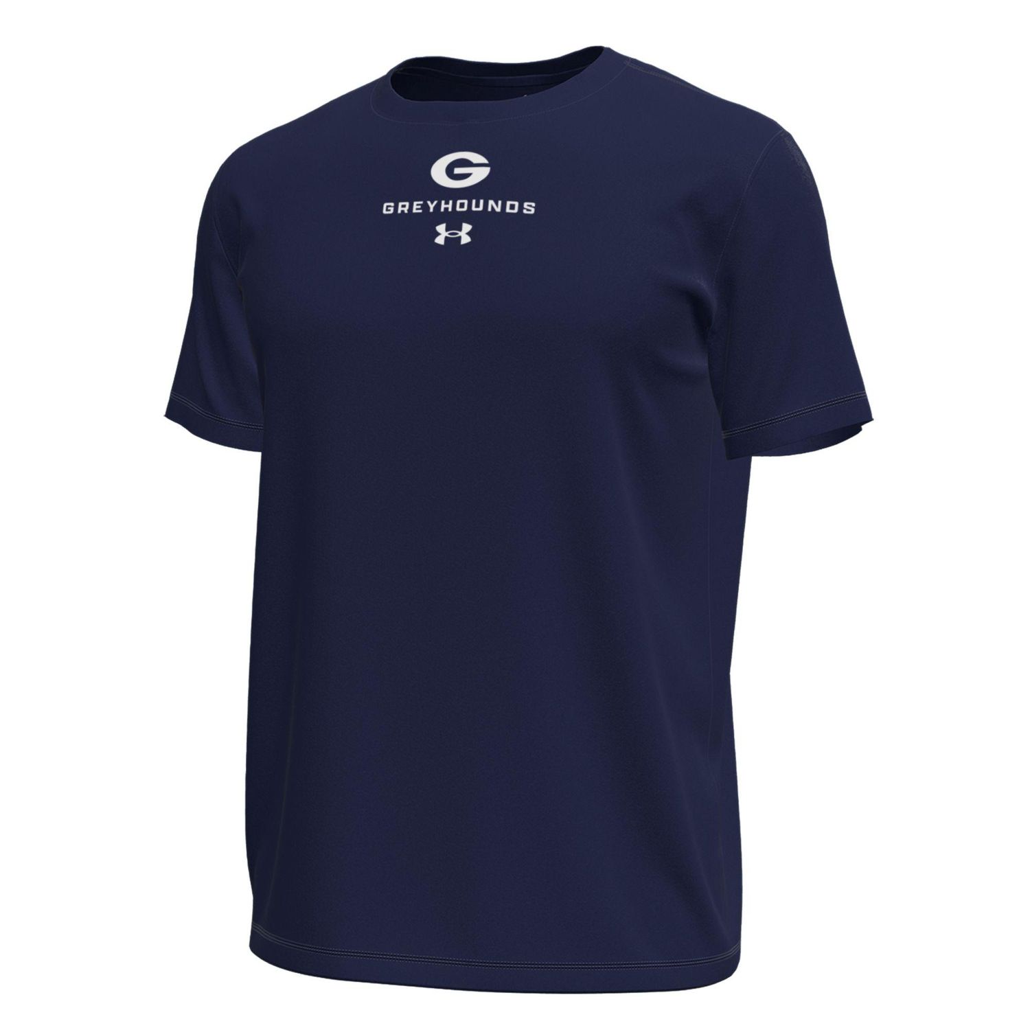 UA Mens Tech Stretch T-Shirt  SS Midnight