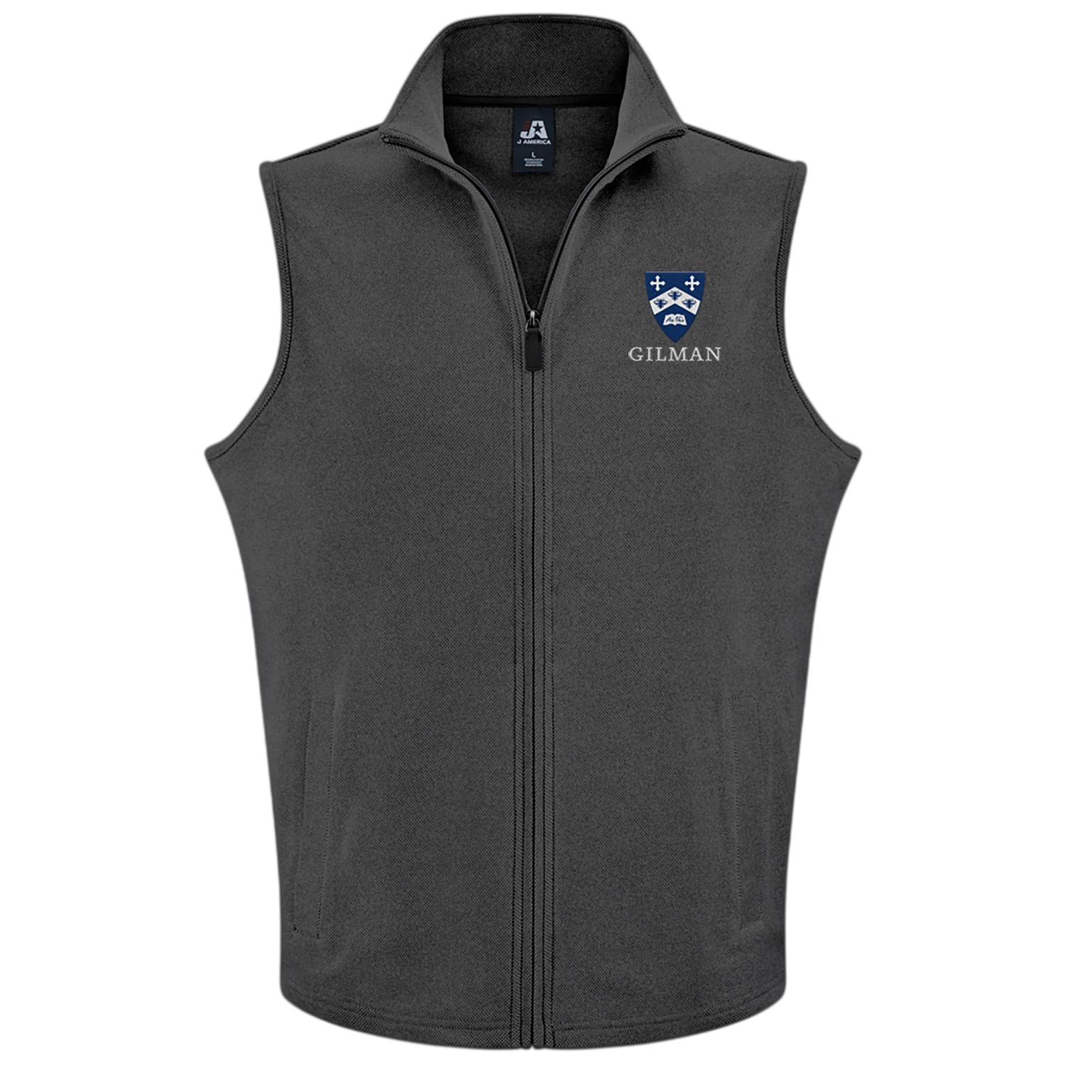 J. America Element Black Mens Vest