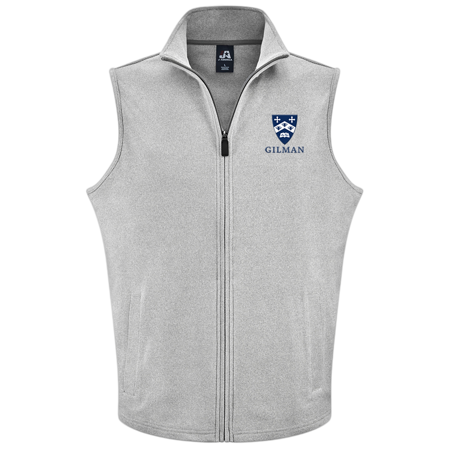 J. America Mens Element Vest Gray