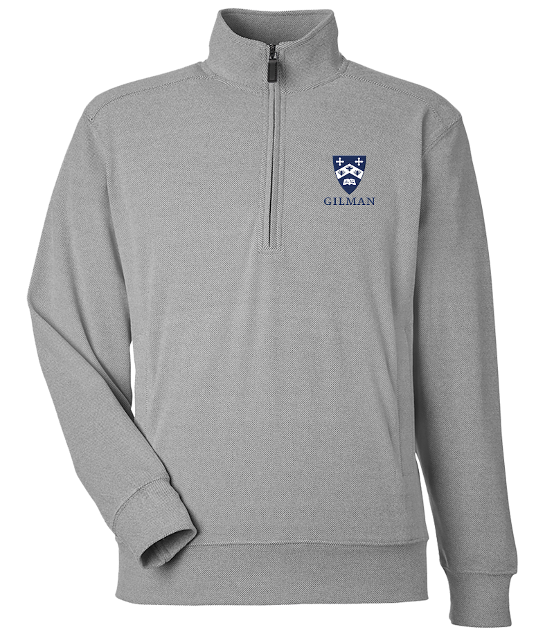 J America 1/4 Zip Men's Grey