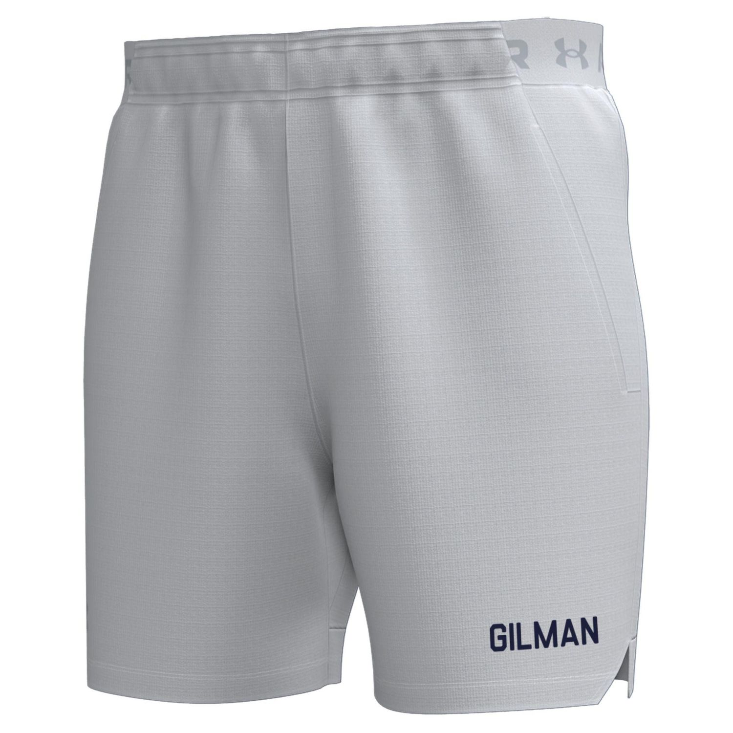 UA Mens Vanish Woven 6" Shorts Gray